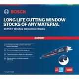Bosch Hoja de sierra sable EXPERT ‘Window Demolition’ S 956 DHM, 10 piezas 