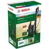 Bosch UniversalAquatak 36V-100, 06008C7003, Hidrolimpiadora de alta presión verde/Negro