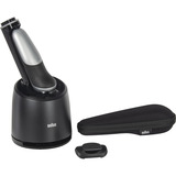 Braun Series 7 71-S7200cc Máquina de afeitar de láminas Recortadora Negro, Plata plateado/Negro, Máquina de afeitar de láminas, Negro, Plata, Botones, Batería, 50 min, 5 min