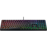 CHERRY G80-3000N RGB teclado Universal USB QWERTY Internacional de EE.UU. Negro negro, Alámbrico, USB, Interruptor mecánico, QWERTY, LED RGB, Negro