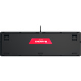 CHERRY G80-3000N RGB teclado Universal USB QWERTY Internacional de EE.UU. Negro negro, Alámbrico, USB, Interruptor mecánico, QWERTY, LED RGB, Negro