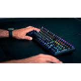 CHERRY G80-3000N RGB teclado Universal USB QWERTY Internacional de EE.UU. Negro negro, Alámbrico, USB, Interruptor mecánico, QWERTY, LED RGB, Negro