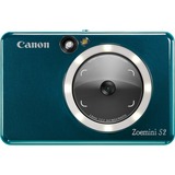 Canon Zoemini S2 Verde azulado, Cámara instantánea azul verdoso, 0,5 - 1 m, 700 mAh, Polímero de litio, MicroUSB, 188 g, 80,3 mm