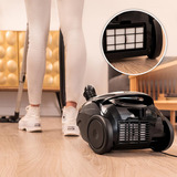 Cecotec Conga Powerbag 2000, Aspiradora de suelo negro
