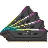 Corsair Vengeance CMH32GX4M4D3600C18 módulo de memoria 32 GB 4 x 8 GB DDR4 3600 MHz, Memoria RAM negro, 32 GB, 4 x 8 GB, DDR4, 3600 MHz, 288-pin DIMM