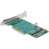 DeLOCK 89045 tarjeta y adaptador de interfaz Interno M.2, Controlador PCIe, M.2, Perfil bajo, PCIe 4.0, 5 - 50 °C, -25 - 70 °C
