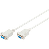 Digitus Cable de conexión Null-Modem beige