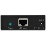 Digitus Set extensor VGA-UTP, Extensión negro