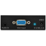 Digitus Set extensor VGA-UTP, Extensión negro