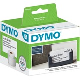 Dymo LW -Tarjetas de identifi cación / recordatorios de citas- 51 x 89 mm - S0929100, Etiqueta blanco, Blanco, Etiqueta para impresora no adhesiva, Papel, Rectángulo, LabelWriter, 5,1 cm