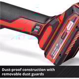 EINHELL 4431154, AXXIO 18/115, Amoladora angular rojo/Negro