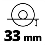 EINHELL TE-AG 125/1010 CE Q, Amoladora angular rojo/Negro