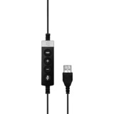 EPOS | Sennheiser IMPACT SC 260 USB MS II, Auriculares con micrófono negro