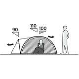 Easy Camp Tienda cúpula Setesdal 2, Tienda de campaña verde oliva