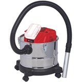 Einhell 2351700, Aspiradora de ceniza plateado/Rojo