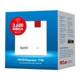 FRITZ! 20003116 Repetidores y transceptores blanco/Gris, Repeater 20003116, Repetidor de red, Ethernet, Rojo, Blanco