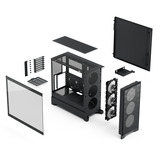 Fractal Design FD-C-POA2A-03, Cajas de torre negro