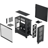 Fractal Design FD-C-POA2A-03, Cajas de torre negro