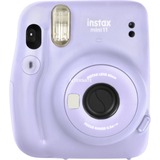 Fujifilm Instax Mini 11 62 x 46 mm Lila, Púrpura, Cámara instantánea violeta claro, 0,3 - 2,7 m, 6,5 s, Auto, 1/250 s, 0,5 s, Electrónico