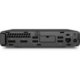 HP EliteDesk 800 G4 DM Reacondicionado, Mini-PC  negro/Plateado