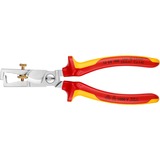 KNIPEX Alicates pelacables rojo/Amarillo