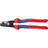 KNIPEX Tijeras para cables StepCut XL 95 12 225, Alicates de corte rojo/Azul