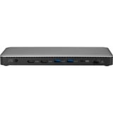 Kensington Replicador de puertos 4K dual Thunderbolt 4 SD5760T con carga Power Delivery de 96 W, Estación de acoplamiento plateado/Negro, Alámbrico, Thunderbolt 4, 96 W, 1000,10,100 Mbit/s, Gris, MicroSD (TransFlash), SD