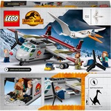 LEGO 76947 Jurassic World Emboscada Aérea del Quetzalcoatlus, Avión de juguete, Juegos de construcción Avión de juguete, Juego de construcción, 7 año(s), Plástico, 306 pieza(s), 570 g
