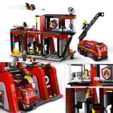 LEGO City Parque de Bomberos con Camión de Bomberos, Juegos de construcción Juego de construcción, 6 año(s), Plástico, 843 pieza(s), 1,78 kg