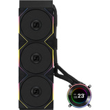 Lian Li GHS2LCD36TB, Refrigeración por agua negro