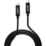 Lindy 43308 cable USB USB 3.2 Gen 2 (3.1 Gen 2) 5 m USB C 10 Gbit/s 60 W Negro negro, 5 m, USB C, USB C, USB 3.2 Gen 2 (3.1 Gen 2), 10 Gbit/s, Negro