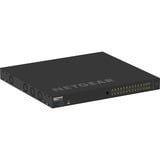 Netgear GSM4230UP Gestionado L2/L3 Gigabit Ethernet (10/100/1000) Energía sobre Ethernet (PoE) 1U Negro, Interruptor/Conmutador negro, Gestionado, L2/L3, Gigabit Ethernet (10/100/1000), Energía sobre Ethernet (PoE), Montaje en rack, 1U