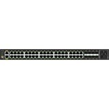 Netgear GSM4248PX Gestionado L2/L3/L4 Gigabit Ethernet (10/100/1000) Energía sobre Ethernet (PoE) Negro, Interruptor/Conmutador Gestionado, L2/L3/L4, Gigabit Ethernet (10/100/1000), Energía sobre Ethernet (PoE), Montaje en rack