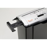 Peach PS400-02 triturador de papel Corte en tiras 72 dB 22 cm Negro, Plata, Destructora de documentos plateado/Negro, Corte en tiras, 22 cm, 7 mm, 8 L, 50 hojas, 72 dB