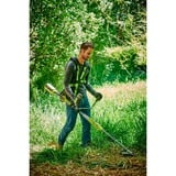 Ryobi MAX POWER Desbrozadora a batería RBC36X26BG2-140, 36 Voltios, Cortabordes verde/Negro