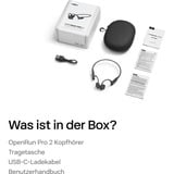 Shokz OpenRun Pro 2 Auriculares Inalámbrico gancho de oreja Deportes Bluetooth Negro, Auriculares con micrófono negro, Inalámbrico, Deportes, 20 - 20000 Hz, 30,3 g, Auriculares, Negro