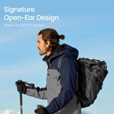 Shokz OpenRun Pro 2 Auriculares Inalámbrico gancho de oreja Deportes Bluetooth Negro, Auriculares con micrófono negro, Inalámbrico, Deportes, 20 - 20000 Hz, 30,3 g, Auriculares, Negro