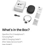 Shokz OpenRun Pro 2, Auriculares con micrófono negro
