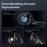 Shokz OpenRun Pro 2, Auriculares con micrófono negro