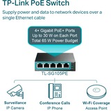 TP-Link TL-SG105PE, Interruptor/Conmutador gris