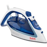 Tefal EasyGliss Plus FV5736E3 plancha Plancha vapor-seco Durilium AirGlide soleplate 2500 W Azul, Blanco, Limpiador de vapor azul/blanco, Plancha vapor-seco, Durilium AirGlide soleplate, 2 m, 220 g/min, Azul, Blanco, 45 g/min