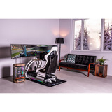 Thermaltake Alfombrilla para suelo Sim Rig, Alfombra protectora negro