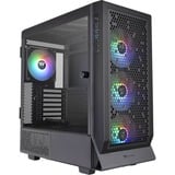 Thermaltake Ceres 500 TG ARGB, Cajas de torre negro