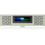Thermaltake Kit de panel LCD The Tower 200, Pantalla verde claro
