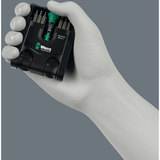 Wera Set modular Tool-Check 1, con 3 módulos de herramientas, Conjuntos de bits negro/Verde