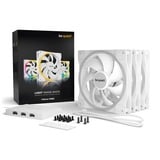 be quiet! Light Wings White | 140mm PWM Triple Pack Carcasa del ordenador Ventilador 14 cm Blanco 3 pieza(s) blanco, Ventilador, 14 cm, 1500 RPM, 95,14 m³/h, Blanco