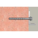 fischer Tornillo para hormigón UltraCut FBS II 8x55 5/- Hexagonal con arandela TX 