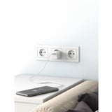 goobay Cargador rápido Nano USB-C PD GaN 45 W blanco