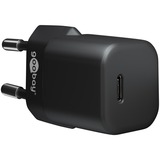 goobay Kit de carga Apple Lightning / USB-C PD 30 vatios, Cargador negro