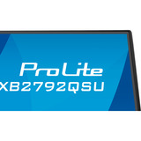 iiyama ProLite XB2792QSU-B1 pantalla para PC 68,6 cm (27") 2560 x 1440 Pixeles Quad HD LED Negro, Monitor LED negro (mate), 68,6 cm (27"), 2560 x 1440 Pixeles, Quad HD, LED, 3 ms, Negro